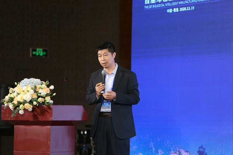 山東省農(nóng)業(yè)科學(xué)院吳家強研究員作《非洲豬瘟生物安全防控技術(shù)》的主題報告。